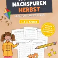 Herbst-Wörter nachspuren (5 Arbeitsblätter)