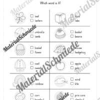 Workbook Herbst/Autumn auf Englisch (Arbeitsblatt 07)