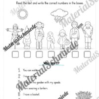 Workbook Herbst/Autumn auf Englisch (Arbeitsblatt 18)