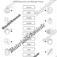 Arbeitsheft Wortarten - Thema Herbst (Arbeitsblatt 09)