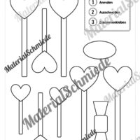 Blumenstrauß basteln (Muttertag & Vatertag) - Vorschau 01