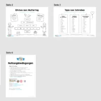 Elfchen schreiben zum Muttertag (2. - 4. Klasse) - Überblick