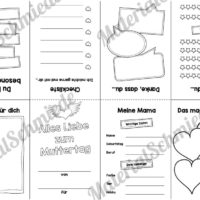 Muttertag Faltheft (Vorschau)