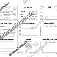 Leporello zum Muttertag (Vorschau)