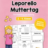 Leporello zum Muttertag