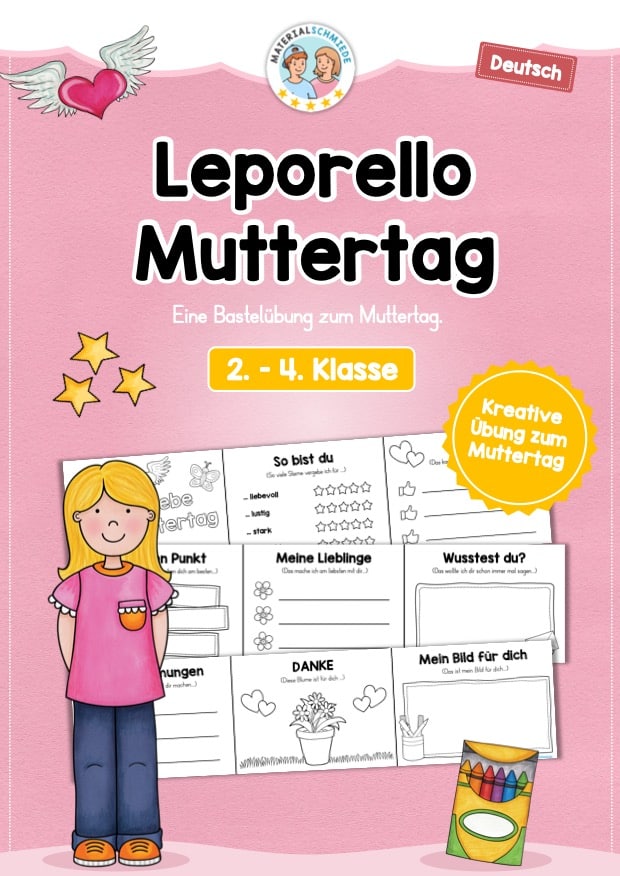 Leporello zum Muttertag