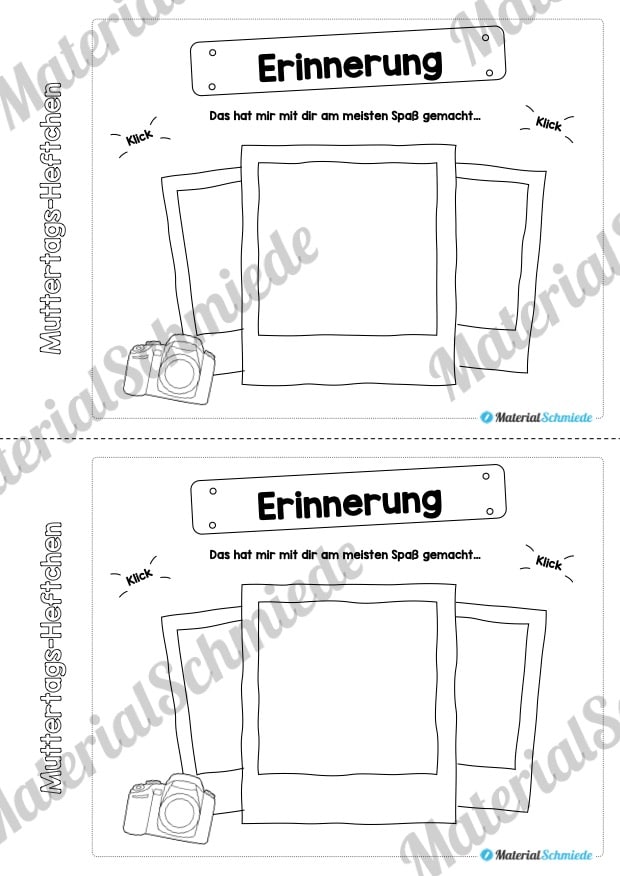 Mini-Heftchen zum Muttertag (Vorschau 03)