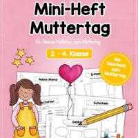 Mini-Heft zum Muttertag