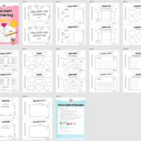 Mini-Heft zum Muttertag (Überblick)