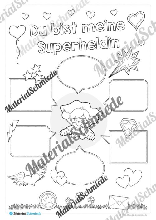 Mitteilungen zum Muttertag versenden (Variante 02)