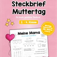 Steckbrief Muttertag