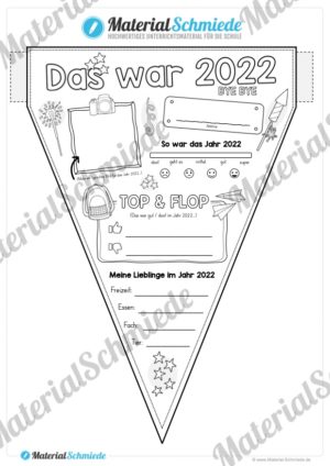 Wimpel: Das war das Jahr 2022 (Vorschau)