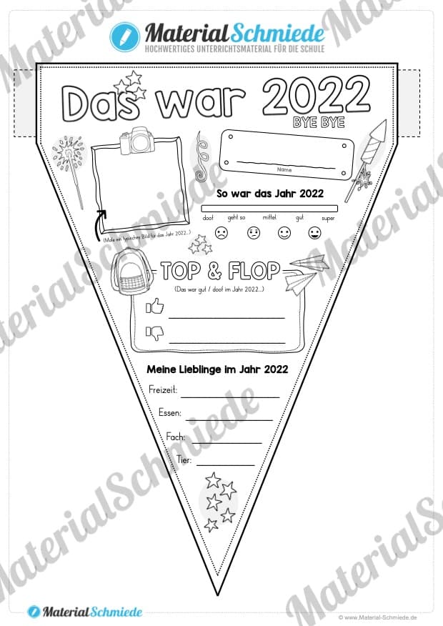 Wimpel: Das war das Jahr 2022 (Vorschau)