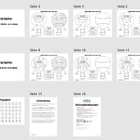 Heißluftballons zum neuen Jahr 2025 (Überblick)