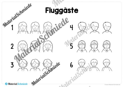 Raketen zum neuen Jahr 2025 (Arbeitsblatt 16)