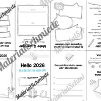 Faltheft: Das kommt im Jahr 2026 (Arbeitsblatt 01)