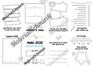 Faltheft: Das kommt im Jahr 2026 (Arbeitsblatt 02)
