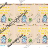 Grußkarten zum neuen Jahr 2026 (6 Motive) - Arbeitsblatt 04