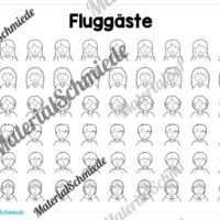 Heißluftballons zum neuen Jahr 2026 (Arbeitsblatt 13)