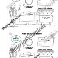 Mini-Heft: Neujahr 2026 (Rückblick & Ausblick) - Arbeitsblatt 02