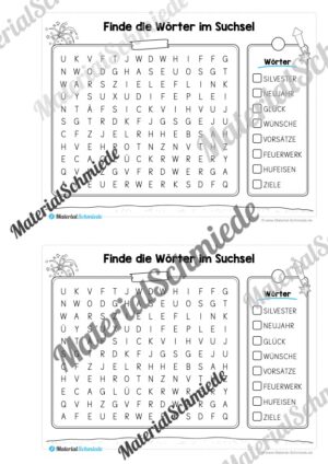 Mini-Heft: Neujahr 2026 (Rückblick & Ausblick) – Arbeitsblatt 06 Mini-Heft: Neujahr 2026 (Rückblick & Ausblick) – Arbeitsblatt 06