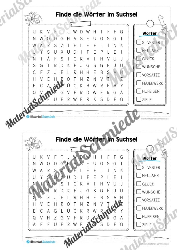Mini-Heft: Neujahr 2026 (Rückblick & Ausblick) – Arbeitsblatt 06 Mini-Heft: Neujahr 2026 (Rückblick & Ausblick) – Arbeitsblatt 06