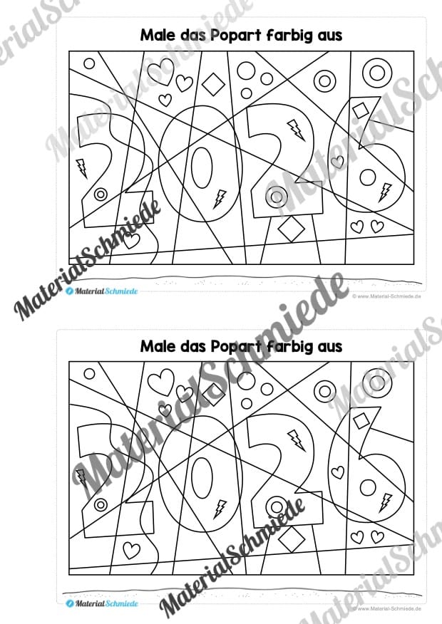 Mini-Heft: Neujahr 2026 (Rückblick & Ausblick) – Arbeitsblatt 07 Mini-Heft: Neujahr 2026 (Rückblick & Ausblick) – Arbeitsblatt 07