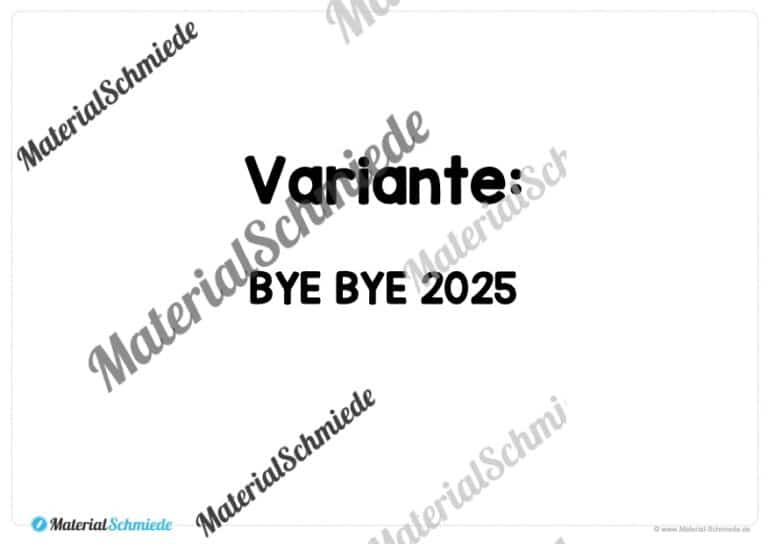 Raketen basteln: Neues Jahr 2026 (Rückblick & Ziele) – Arbeitsblatt 01 Raketen basteln: Neues Jahr 2026 (Rückblick & Ziele) – Arbeitsblatt 01