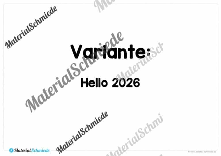 Raketen basteln: Neues Jahr 2026 (Rückblick & Ziele) – Arbeitsblatt 07 Raketen basteln: Neues Jahr 2026 (Rückblick & Ziele) – Arbeitsblatt 07