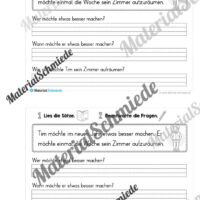 Mini-Heft: Lesetexte Neujahr (1. & 2. Klasse) - Arbeitsblatt 03