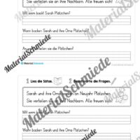 Mini-Heft: Lesetexte Neujahr (1. & 2. Klasse) - Arbeitsblatt 11