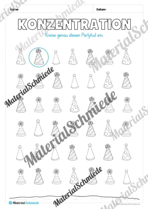 Neujahr: Lese- & Rätselheft (1. & 2. Klasse) - Arbeitsblatt 02