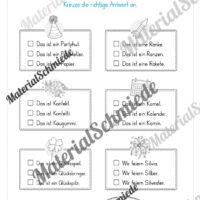 Neujahr: Lese- & Rätselheft (1. & 2. Klasse) - Arbeitsblatt 08