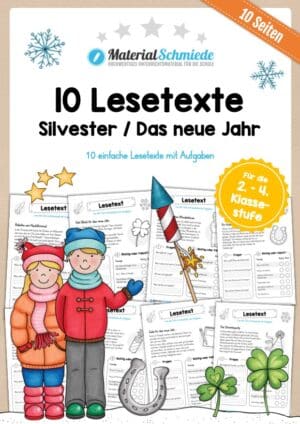10 Lesetexte zu Silvester / Das neue Jahr