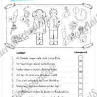 Lesespur: Das neue Jahr / Neujahr / Silvester