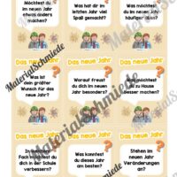 Reflexionskarten zum Jahreswechsel (Arbeitsblatt 03)