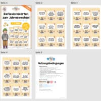 Reflexionskarten zum Jahreswechsel (Überblick)