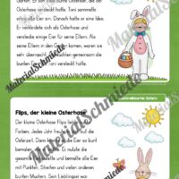 Abschreibkarten: Thema Ostern (12 Karten) - Arbeitsblatt 02