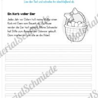 10 Abschreibtexte zu Ostern (Ein Korb voller Eier)
