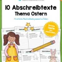 10 Abschreibtexte zu Ostern