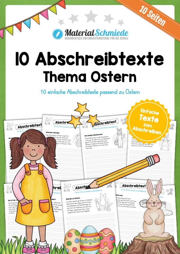 10 Abschreibtexte zu Ostern