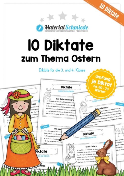 10 Diktate zu Ostern