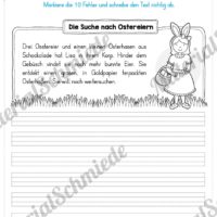 10 Fehlertexte zu Ostern (Die Suche nach Ostereiern)