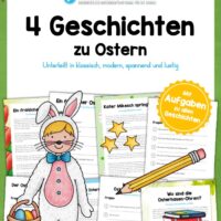 4 Geschichten zu Ostern mit Fragen