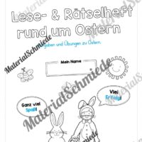Lese- & Rätselheft zu Ostern (1. & 2. Klasse) - Arbeitsblatt 01