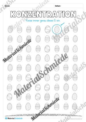 Lese- & Rätselheft zu Ostern (1. & 2. Klasse) – Arbeitsblatt 02