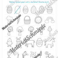 Lese- & Rätselheft zu Ostern (1. & 2. Klasse) - Arbeitsblatt 05