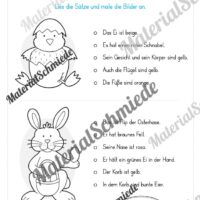 Lese- & Rätselheft zu Ostern (1. & 2. Klasse) - Arbeitsblatt 06