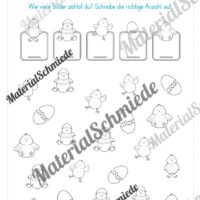 Lese- & Rätselheft zu Ostern (1. & 2. Klasse) - Arbeitsblatt 07