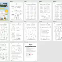 Lese- & Rätselheft zu Ostern (1. & 2. Klasse) - Überblick